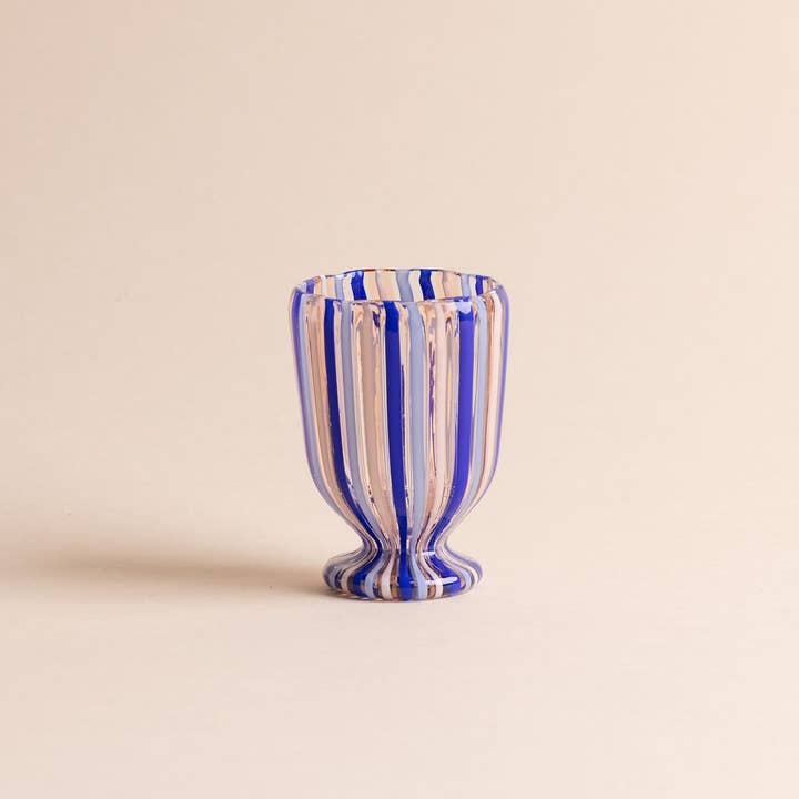 Moncada Home - Vente Verres à vin - Penelope - Verre à vin de Murano soufflé à la main (gobelet)