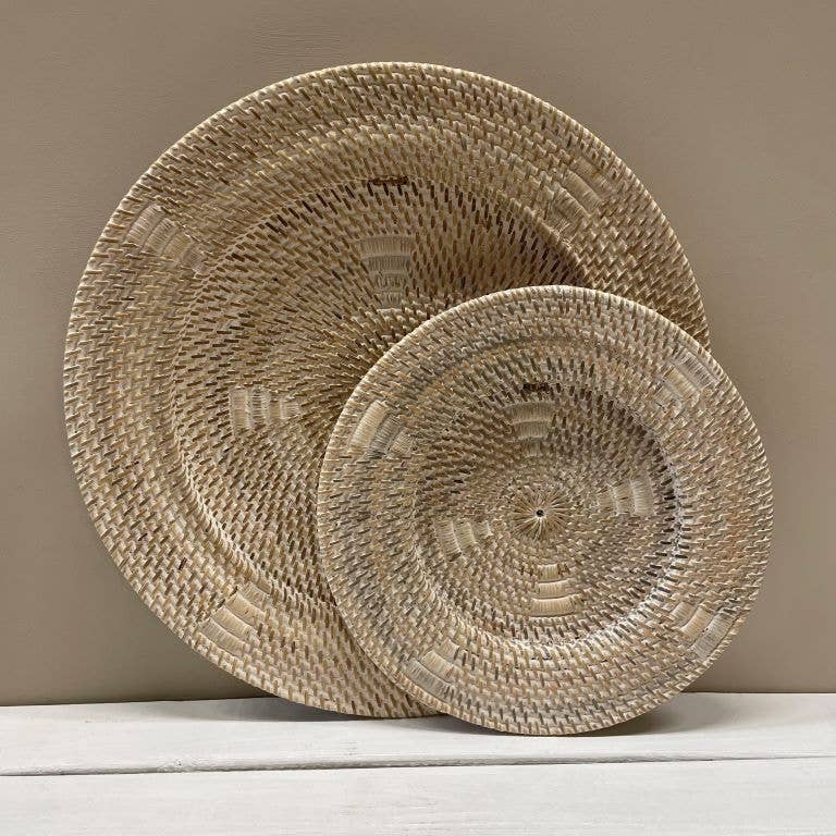 ByBazz – Engroshandel 3D-vægkunst – Rotan væghængt dekoration 35 cm5