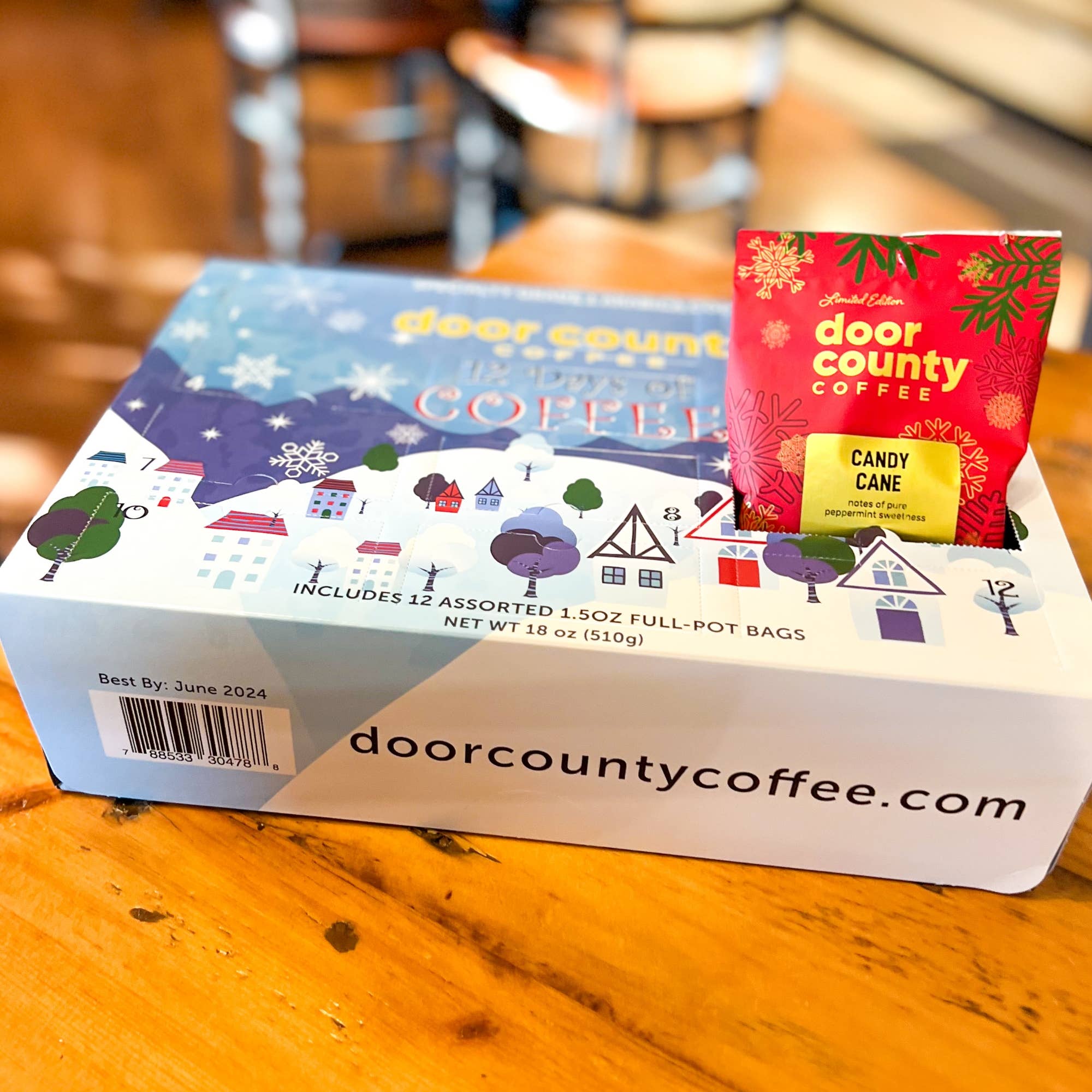 Door County Coffee - Wholesale Ground Coffee - 12 Days of Christmas Coffee Advent Calendar1