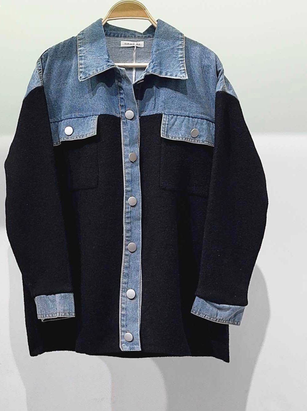 SWEET MAGIC MODA Y COMPLEMENTOS - Wholesale Denim Jacket - Women's - COMBINED DENIM JACKET0