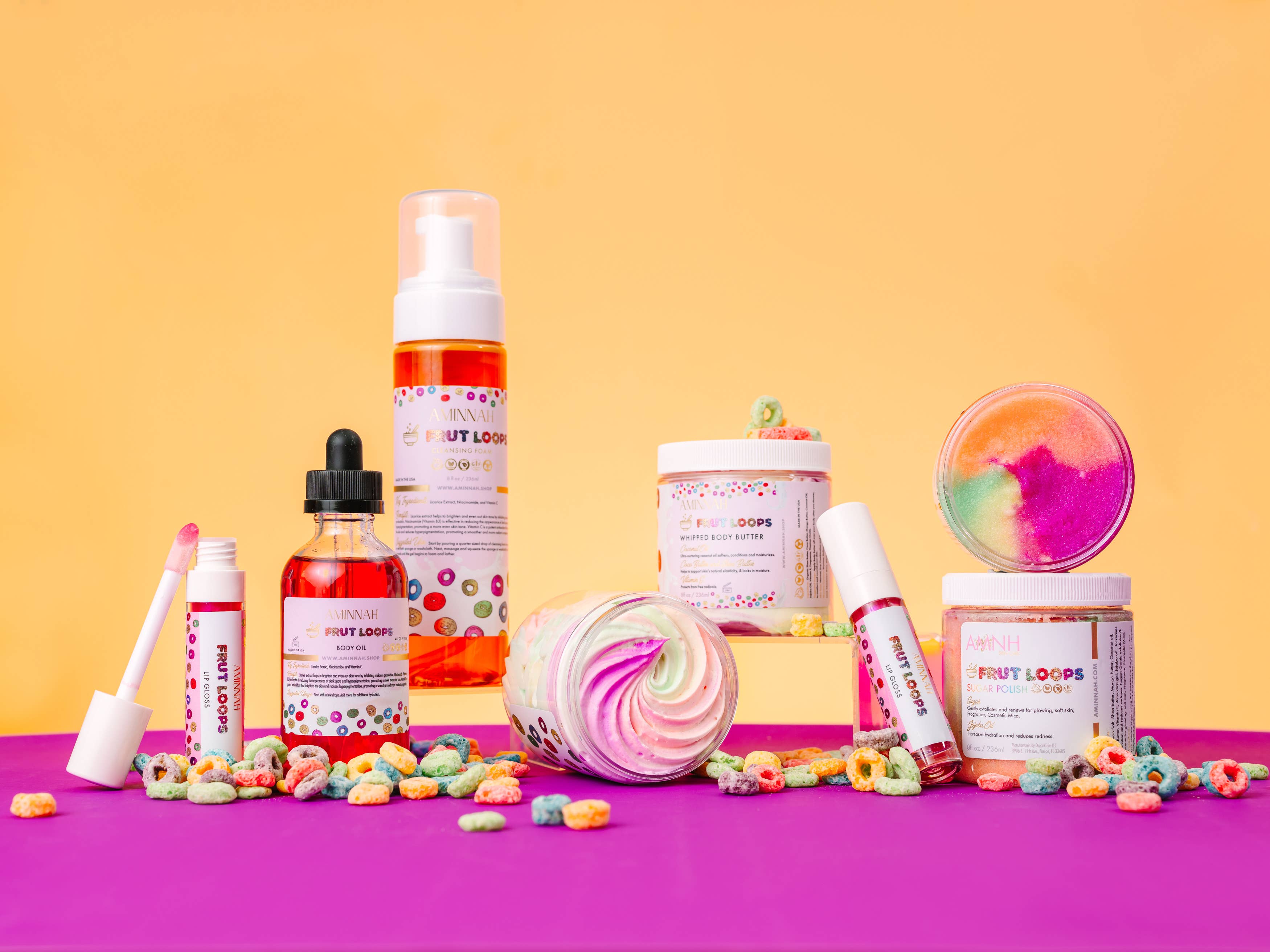 AMINNAH - Wholesale Bath/Body Oil - "Frut Loops" Body Oil7