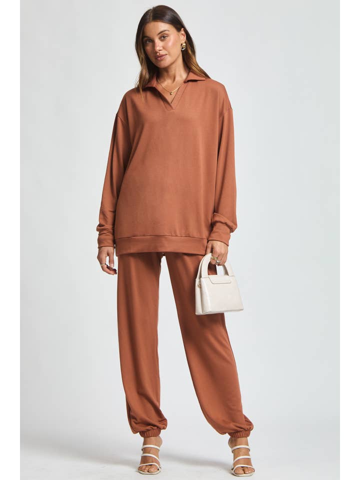 Dear Scarlett - Wholesale Lounge Set - Women's - 2-Piece French Terry Set TRVSET-WEEKEND