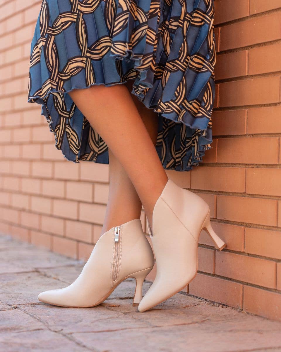 SWEET MAGIC MODA Y COMPLEMENTOS - Vente Bottines – femme - Bottines en cuir à talon fin1