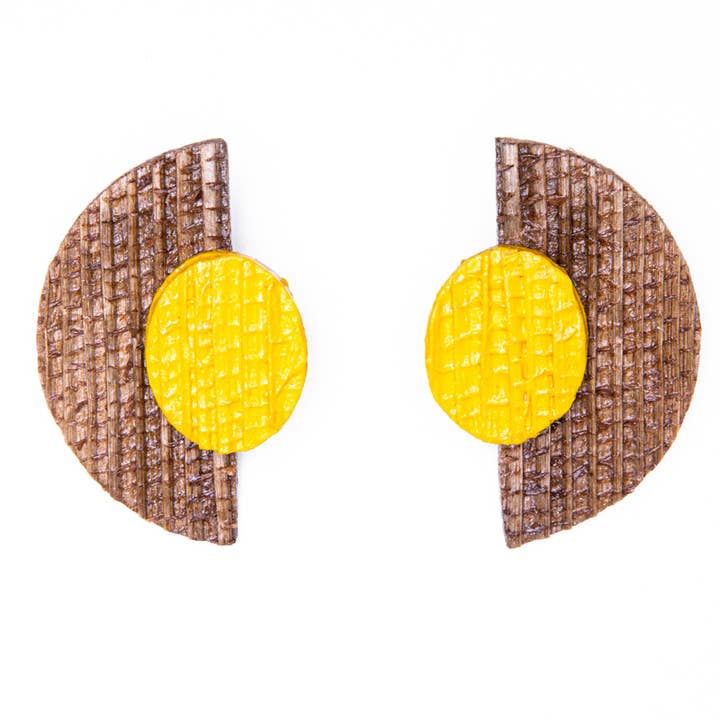 Sunlight, eco-friendly earrings for wholesale by vireChic