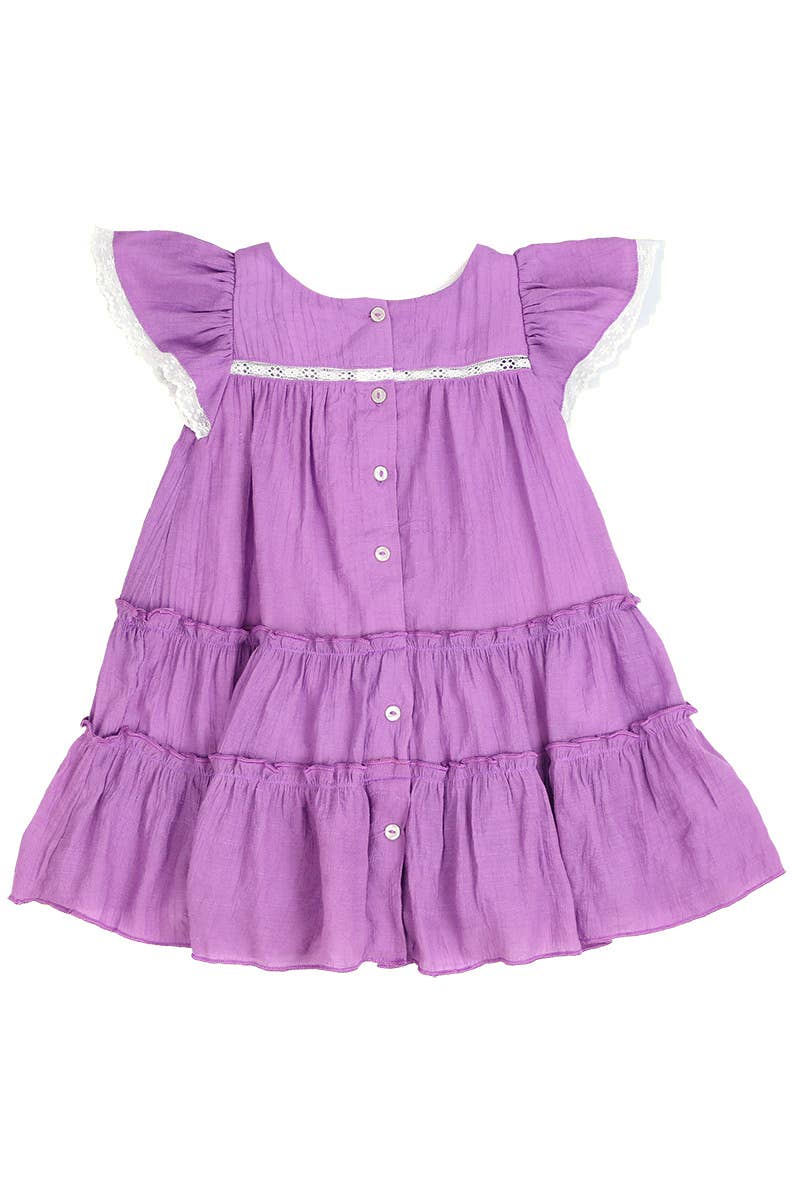 SISSYMINI - Vente Robe – enfant - Robe Boho Belissima Bella pour petites et filles 717-LL3212