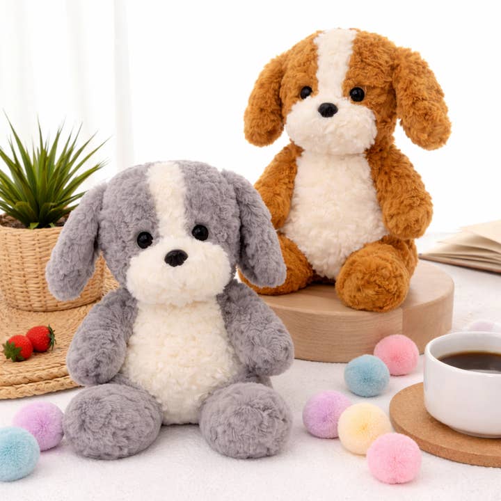 Cavalier King Charles Spaniel Plush Companion 12" Stuffed Animals for wholesale by FLUFFERY