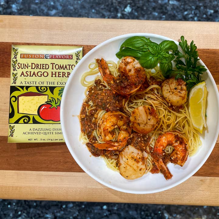 Fusion Flavors - Wholesale Dried Spice Mix - Sun-Dried Tomato Asiago Dried Spice Mix