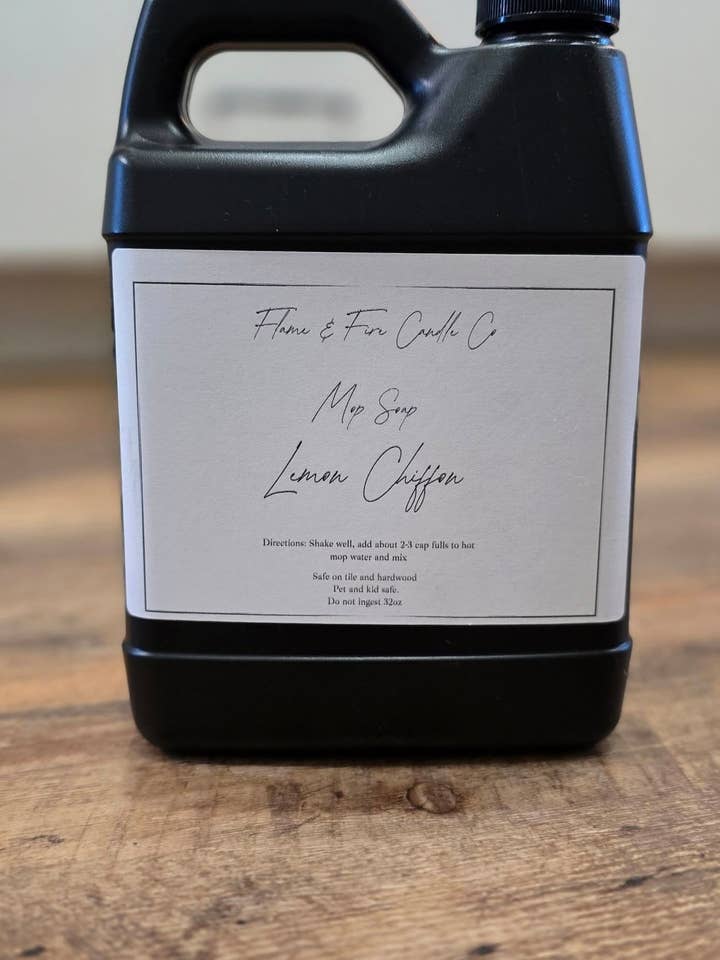 Mop Soap for wholesale by Flame & Fire Candle Co