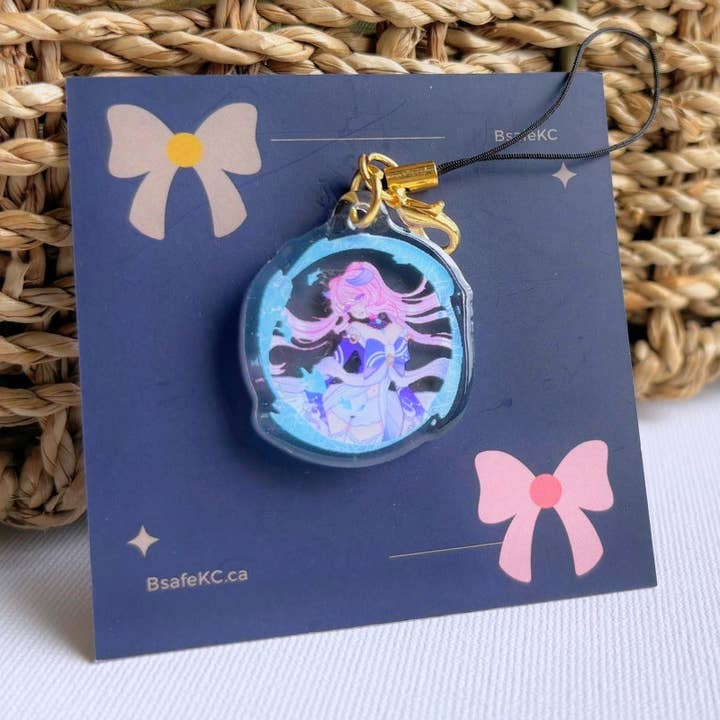 Kokomi Acrylic Phone Charm | Genshin Impact for wholesale by BsafeKC