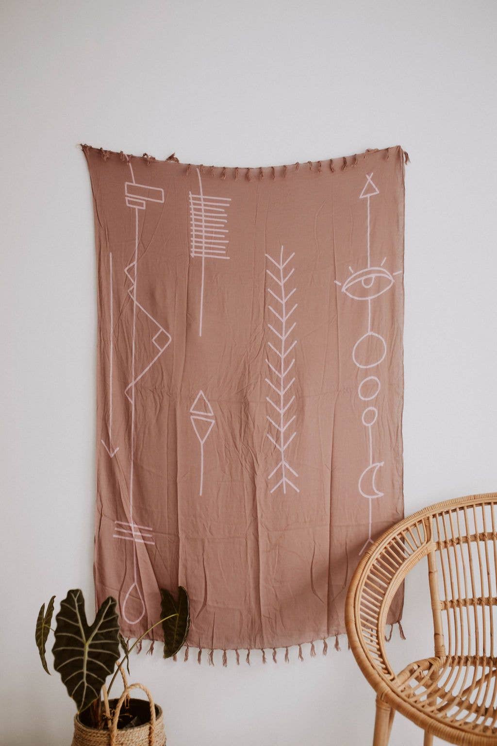 Village Thrive - Wholesale Tapestry/Textile - Abstract Tapestry0