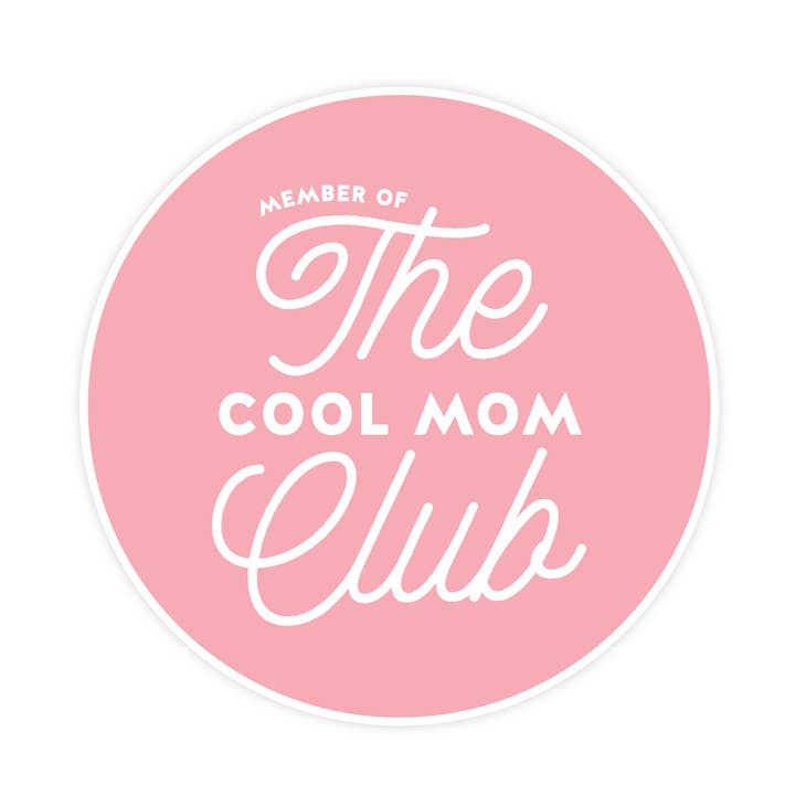 The Cool Mom Club STICKER for wholesale by Pretty by Her