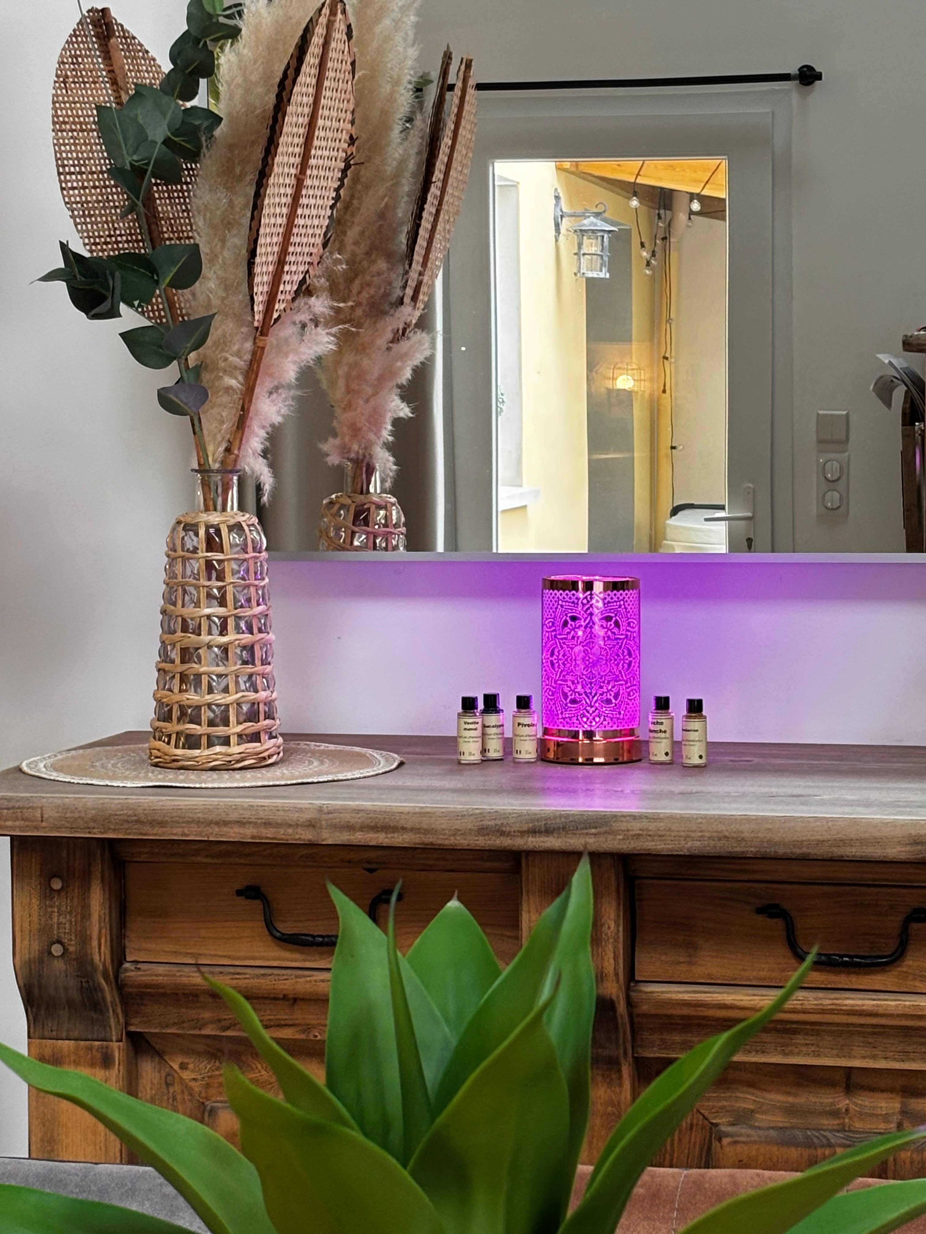 Luxarom - Wholesale Fragrance Warmer - LED-Mandala Fragrance Diffuser2