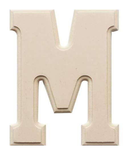 Angels Craft – wholesale Craft supplies – Wood Letters MDF 6-inch with Routed Edge, 1-ct14