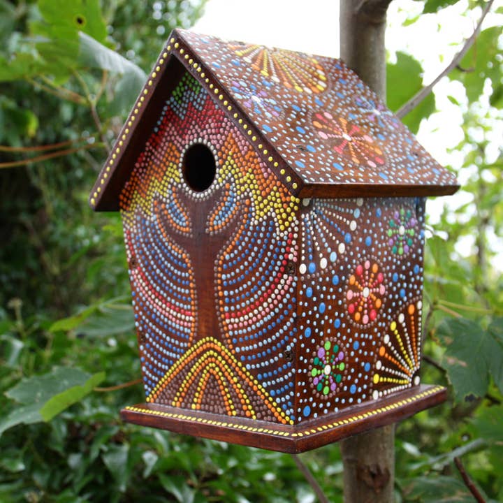 Wildlife World - Vente Nichoir - Nid à oiseaux artisanal - Gamme Bali Island