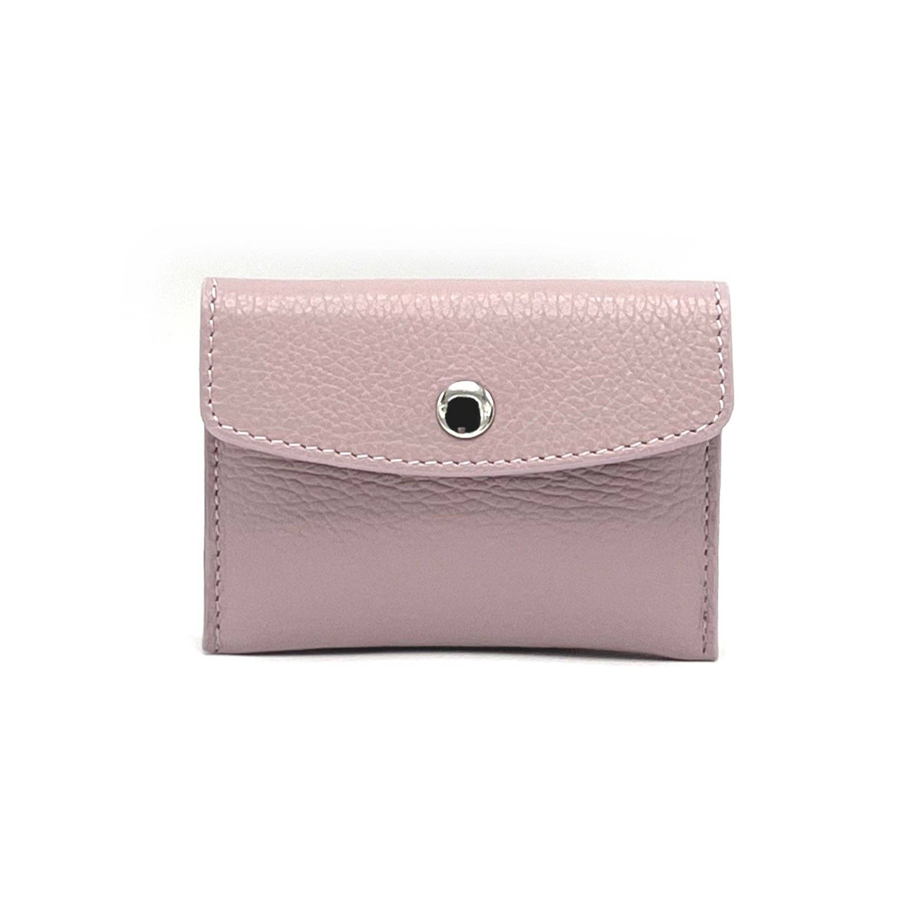 Suie Valentini srl - Vente Porte-monnaie – femme - Porte-monnaie en cuir véritable, Made in Italy, art. PO027