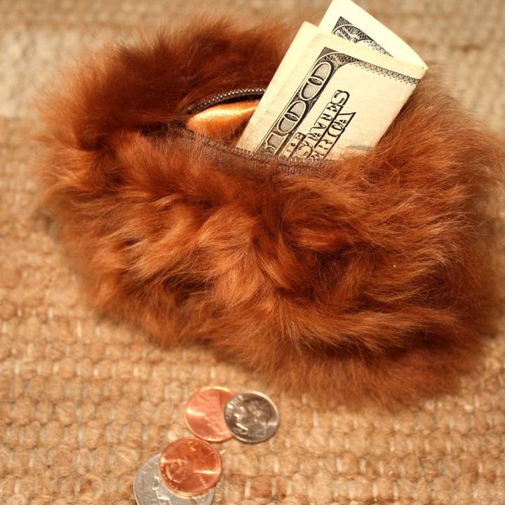 Choice Alpaca Products - Wholesale Coin Purse - Women's - Alpaca Fur Coin Purse