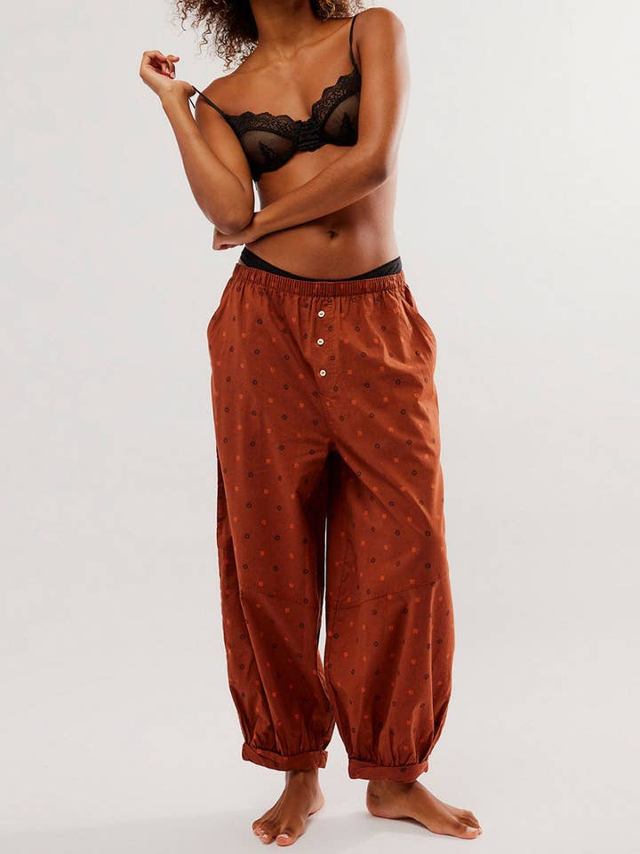 safistyle - Wholesale Pants - Women's - Floral Print Buttoned Pants3