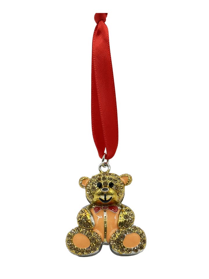 Decoração de Natal Teddy Diamante por atacado de Wildtouch