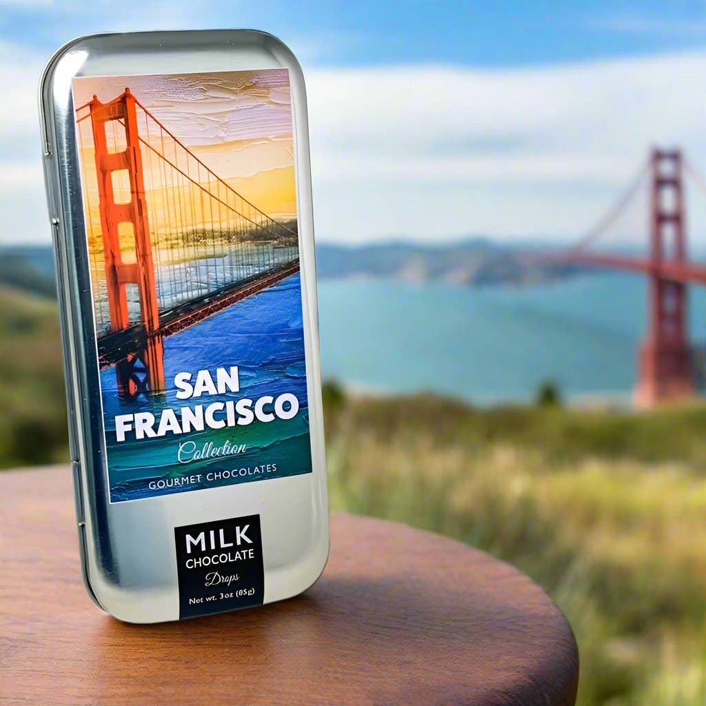 The San Francisco Chocolate Factory - Wholesale Chocolate Bar - SF Collection - Golden Gate Bridge - Milk Chocolate1