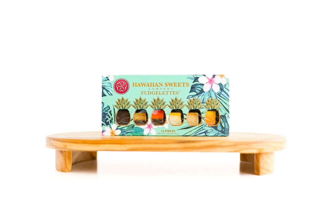 Hawaiian Sweets - Vente Fudges - Boîte de 12 variétés Fudgelette™ - Hawaii Flavors1