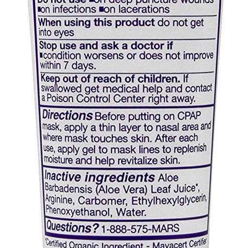 Mars Wellness - Vente Masque pour le visage - Mars Wellness Gel Protecteur pour la Peau CPAP – 1 oz4