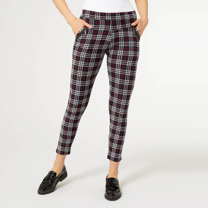 COCO + CARMEN - Wholesale Fashion Leggings - Women's - Printed Jasmine Zip Pocket Leggings7