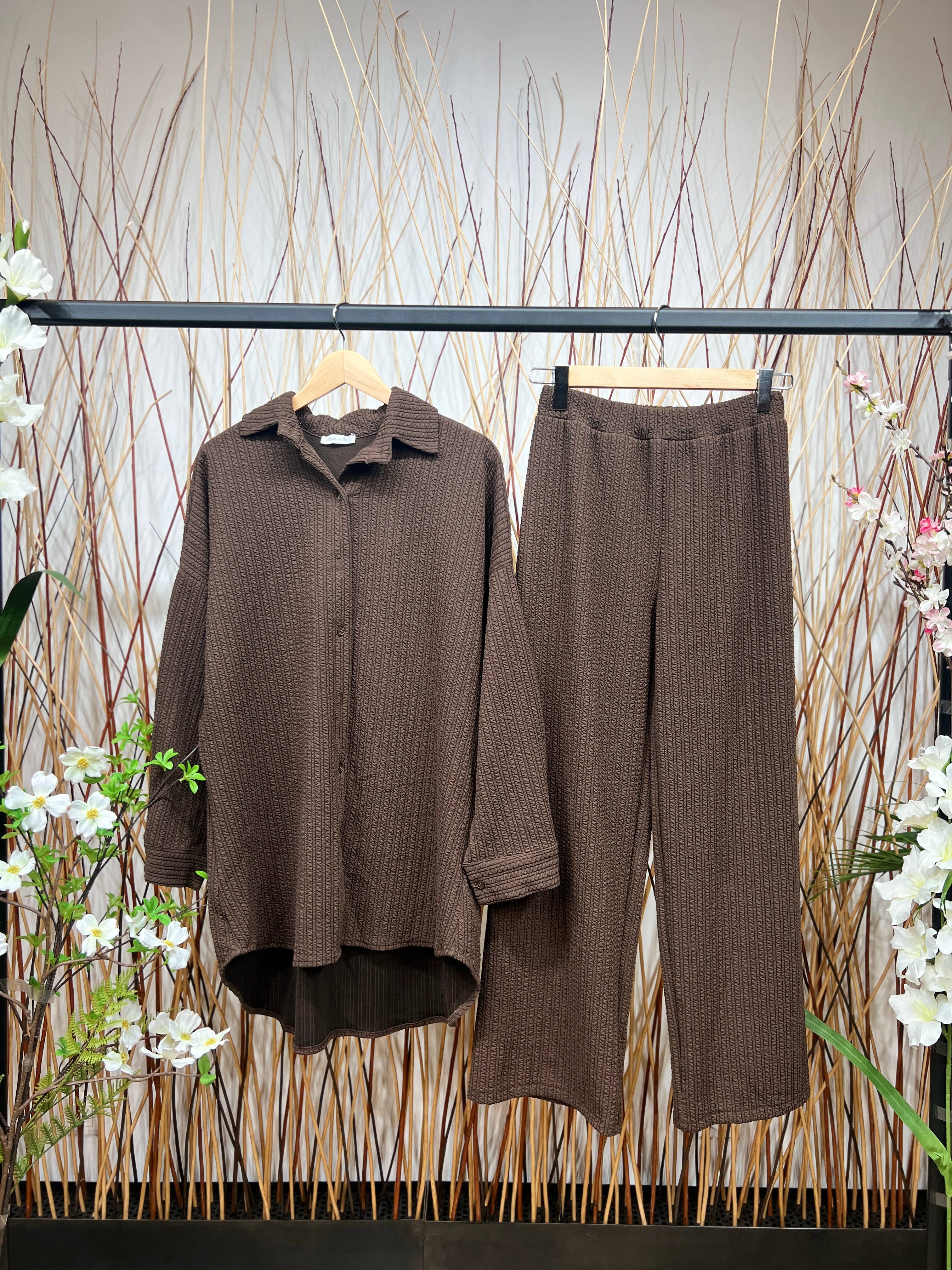 L'Emotion – wholesale Top & pants set (NOT Loungewear) – Women's – Blouse & Pant Set Wide Comfort Relief Effect 4