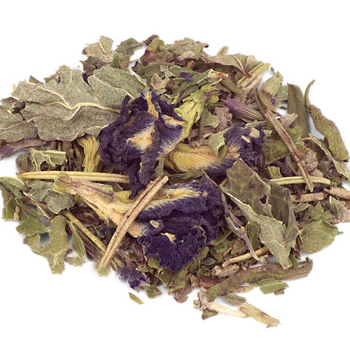 Crater Lake Blue Herbal Tea for wholesale by Oregon Tea Traders