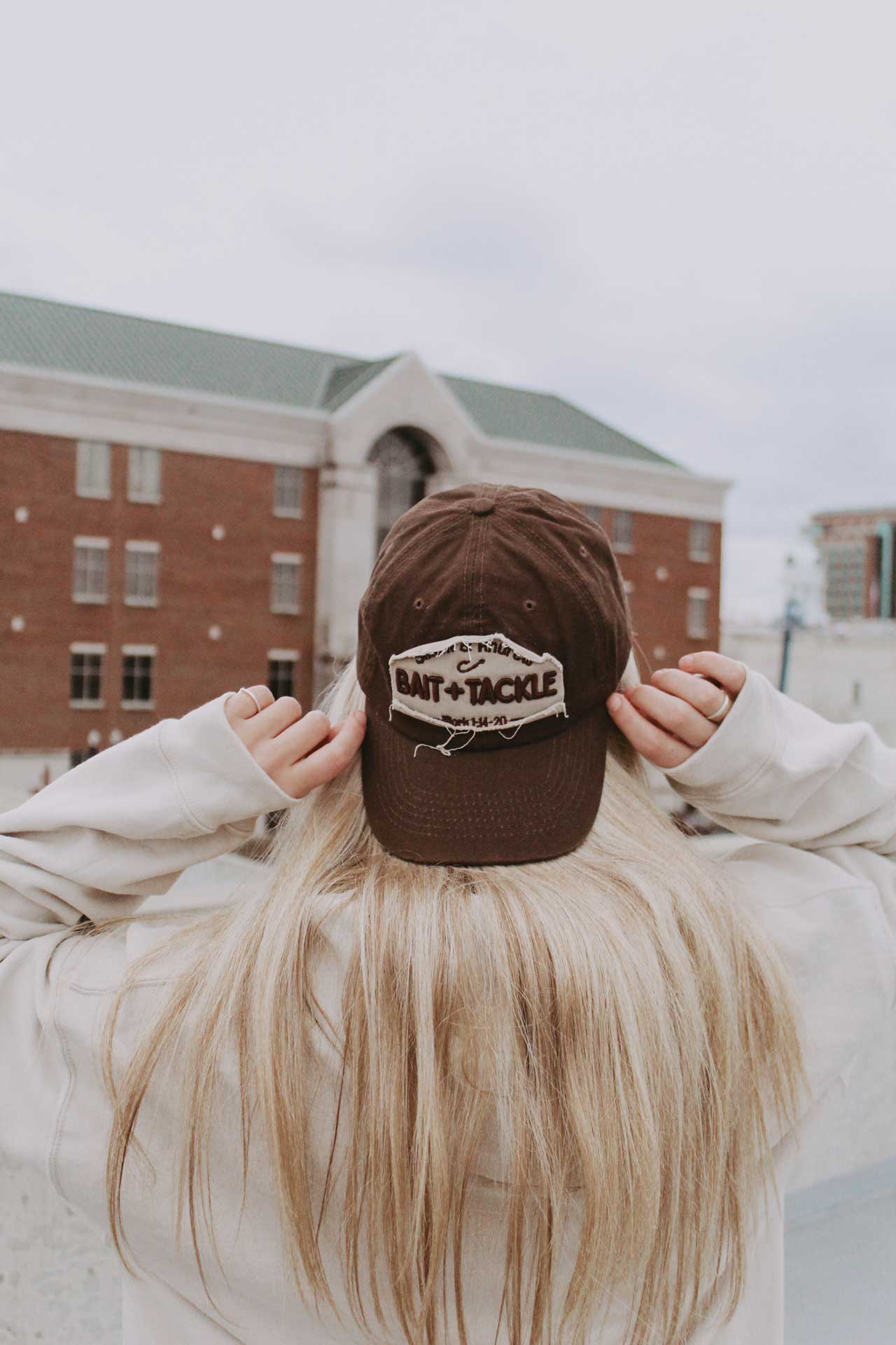 Swanson Christian Products - Wholesale Baseball Cap - Unisex - Hat - Brown/Khaki - Bait And Tackle2