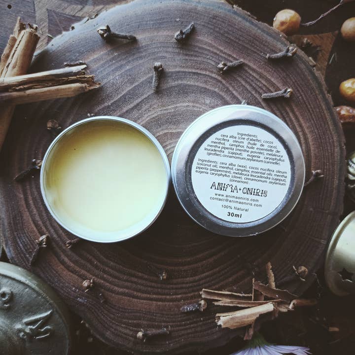 ANIMA ONIRIS - Wholesale Healing Salve/Balm/Cream - Natural Tiger Balm, Natural Muscle Pain Relief Balm6
