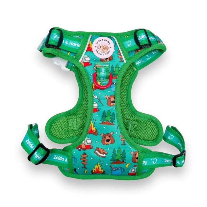 Zelda & Harley | The Dog Mom Store - Wholesale Pet Harness - Dog - Bark Ranger - Adventure No Pull Harness3