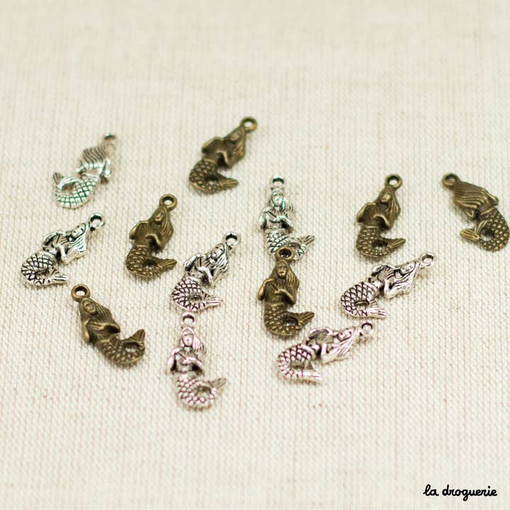 LA DROGUERIE - Wholesale Beads - Mermaid Amulet Charm2
