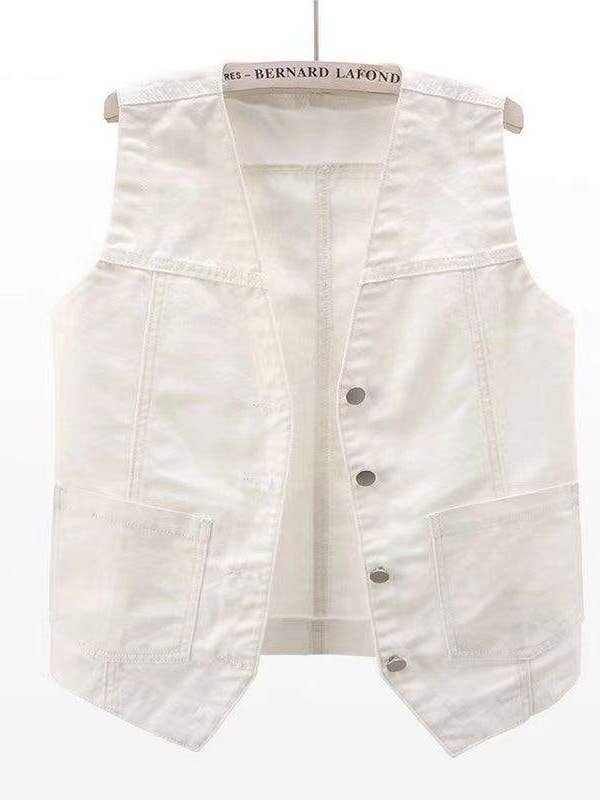 colete de ganga com decote em V celebridade colete colete de cintura por atacado de Queen Fashion