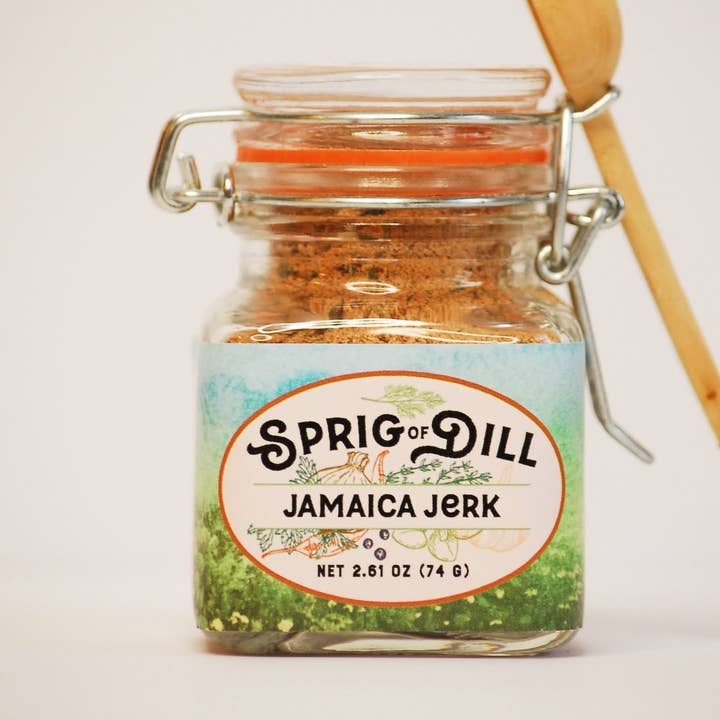 Jamaica Jerk Seasoning Blend for wholesale by Sprig of Dill LLC