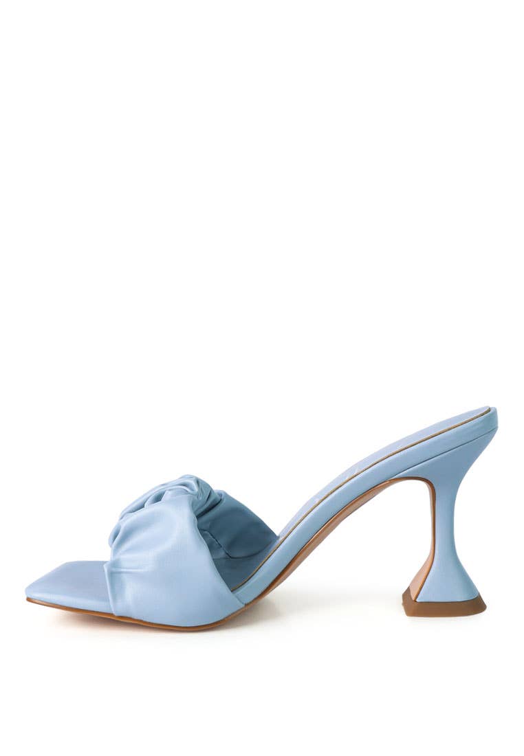 Rag Company - Wholesale High Heels - Women's - Rebel Ruched Straps Spool Heel Sandals19