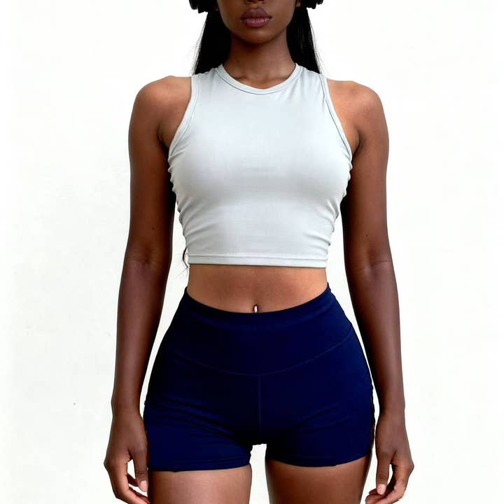 Women's Sleeveless Round Neck Fitness Bra for wholesale by Sodalemon