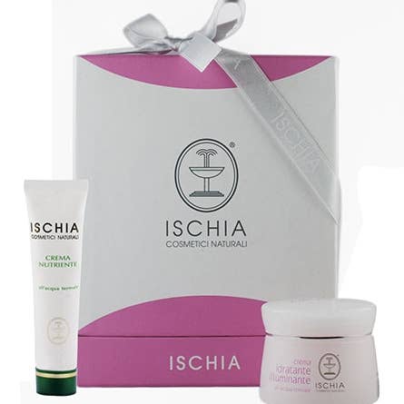 Brightening Moisturizing Cream 50 ml+Nourishing Cream 30 ml for wholesale by ISCHIA COSMETICI NATURALI