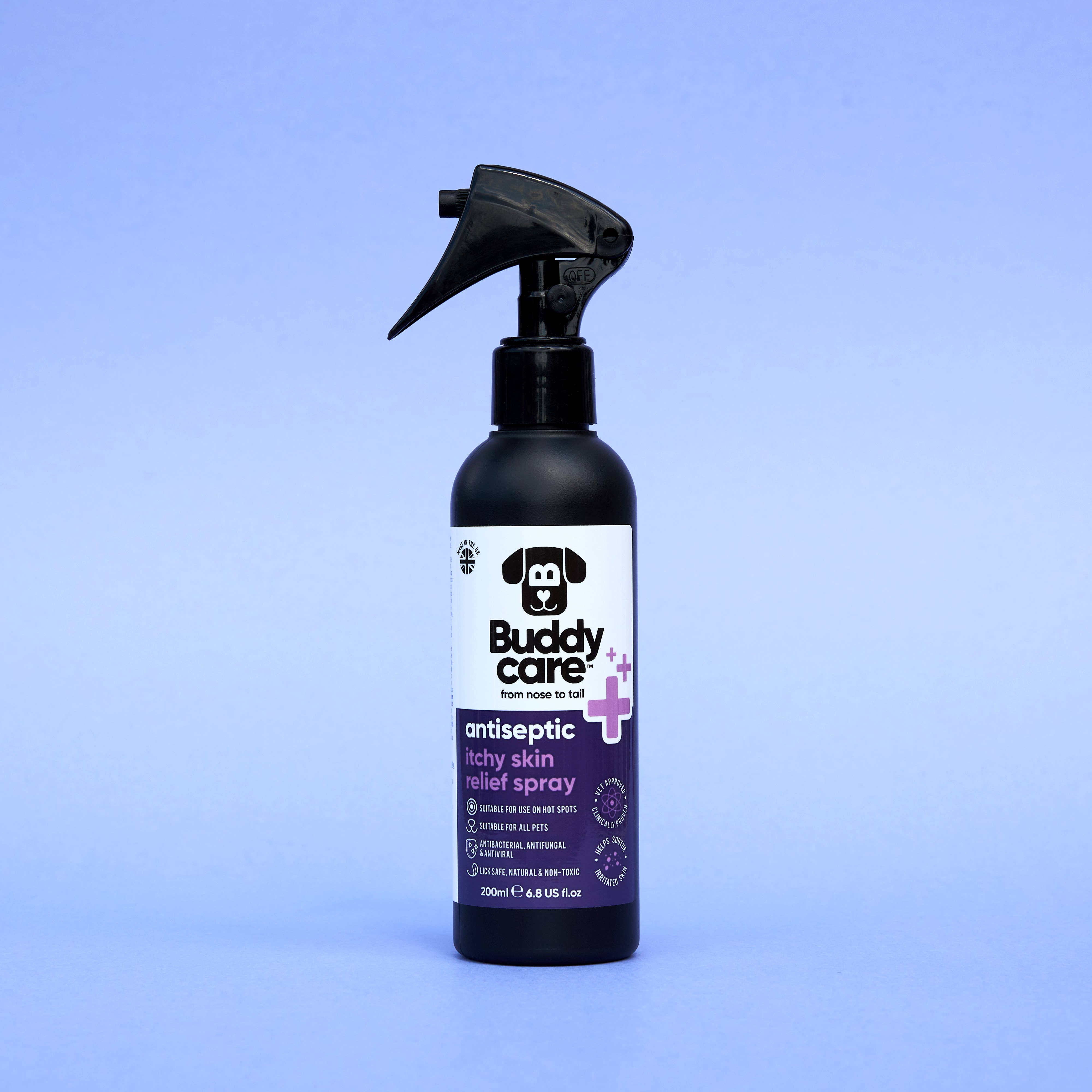 Buddycare - Wholesale Pet Spray - Dog - Pet Antiseptic Itchy Skin Relief Spray - 6.76 fl oz3