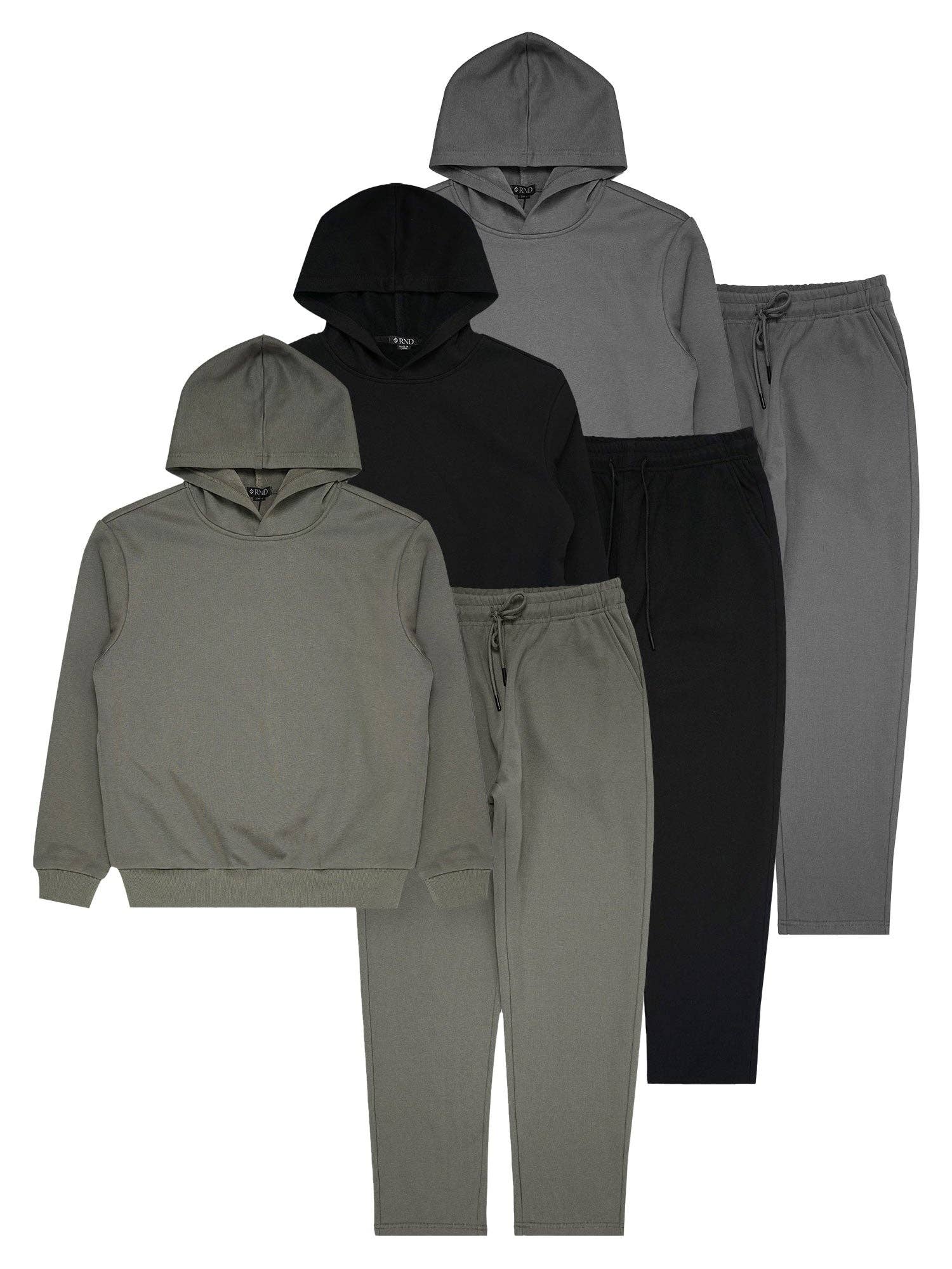 Chase USA International - Wholesale Lounge Set - Men's - Men’s Pullover Hoodie & Jogger Set #154