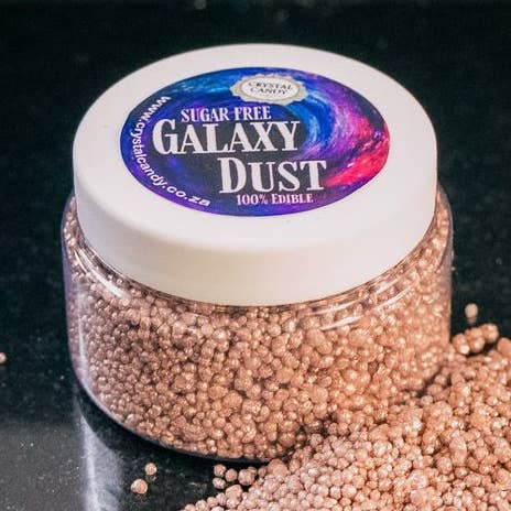 Aztec Gold Crystal Candy Galaxy Dust Sprinkles for engroshandel hos Crystal Candy Unique Cake Decorations