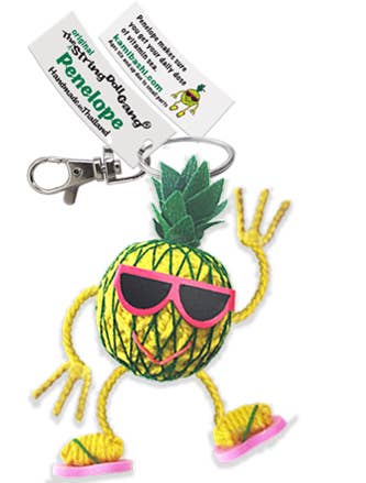 Kamibashi - Venta al por mayor Llavero - Unisex - Llavero con forma de muñeca Penelope the Pineapple String1