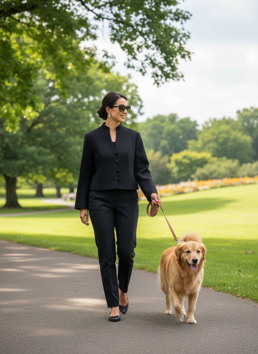 Lanart Alpaca – wholesale Coat – Women’s – Fall Mod Coat-Black1