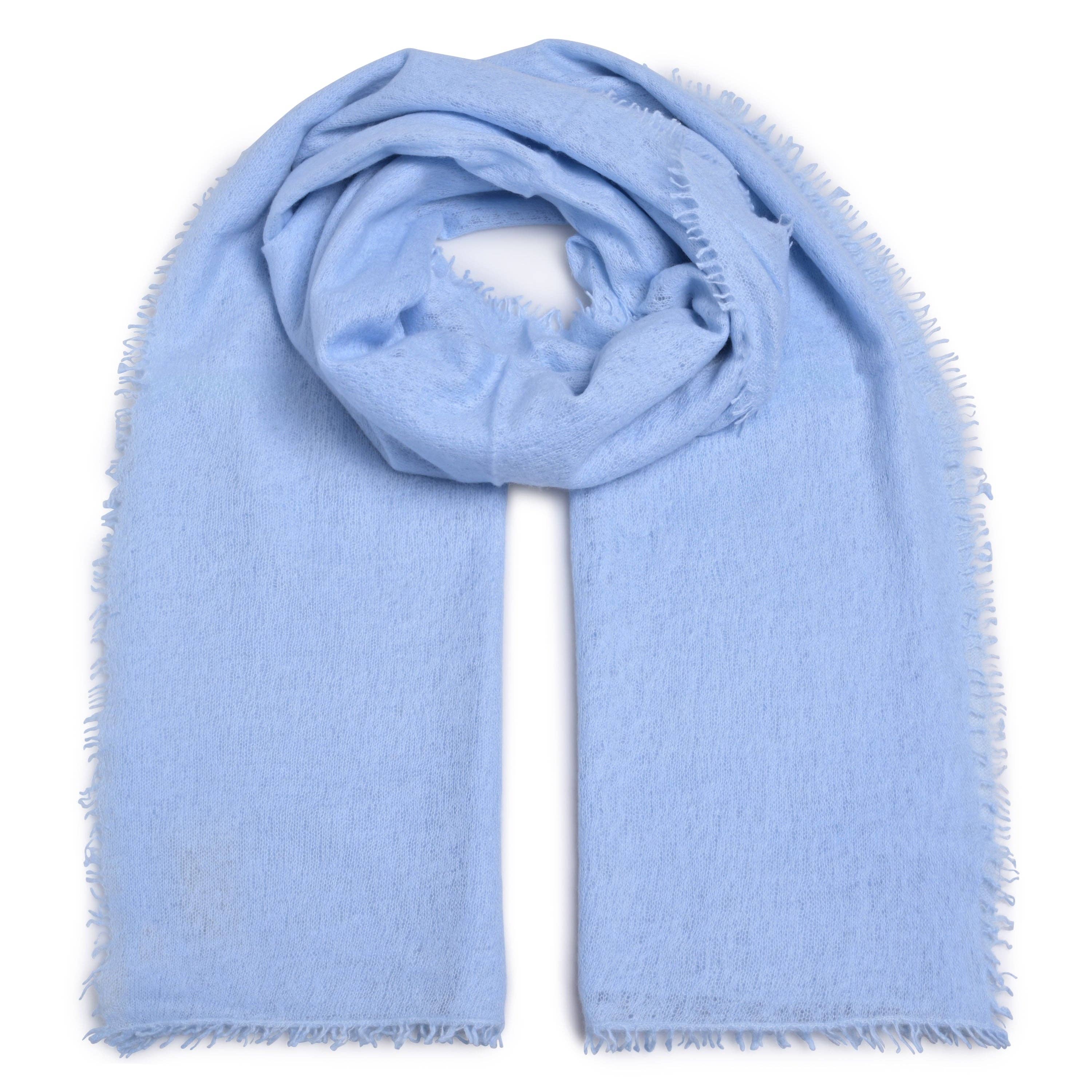 cute stuff GmbH - Wholesale Scarf - Women's - Cashmere Scarf Feli-cs in Milky Sky0