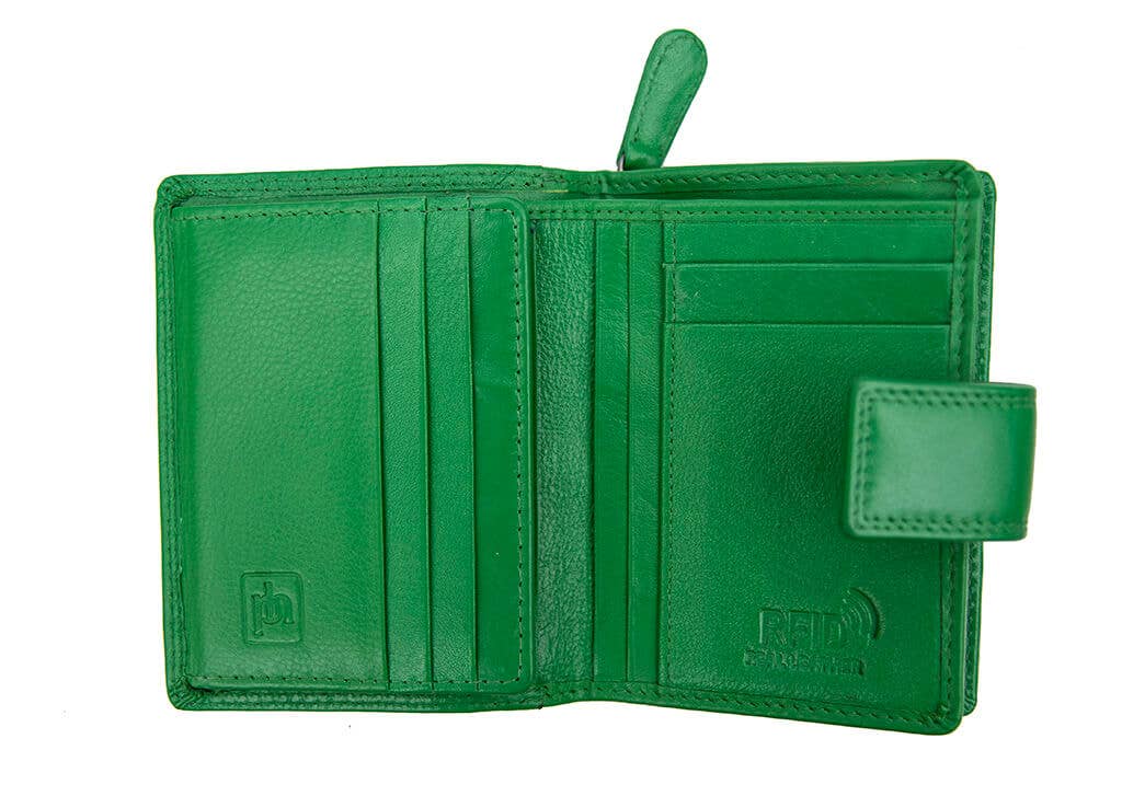 PRIMEHIDE - Vente Portefeuille – femme - Petit sac à main en cuir à trois volets Verona - 231145