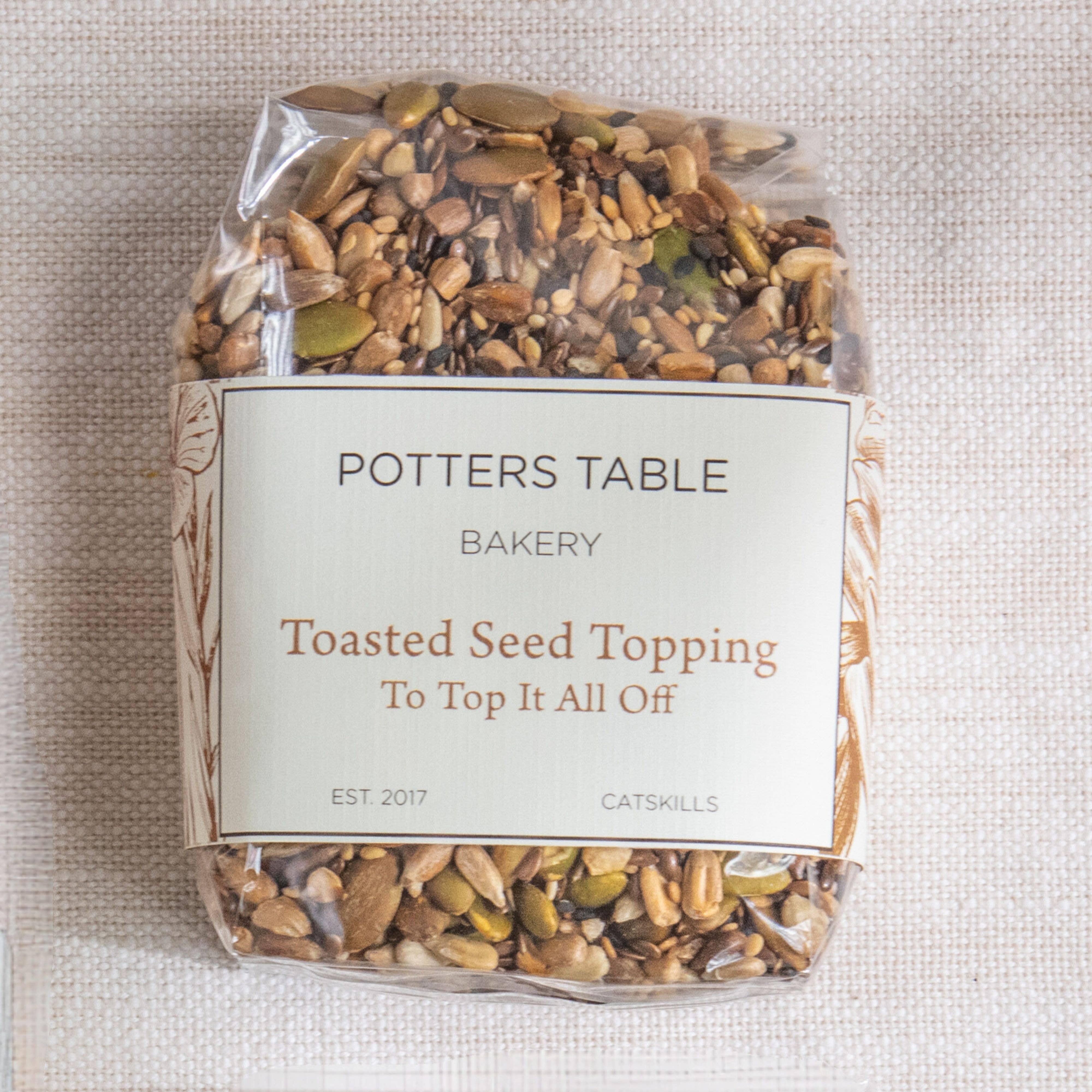 Potters Table - Wholesale Seeds/Kernels - Top it All Off: Seeded Topping1