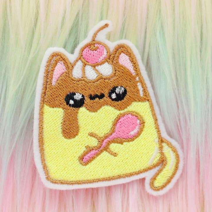Yume Kawaii Purin Cat Pudding Anime Hair Accessories for wholesale by Kawaii Hair Candy