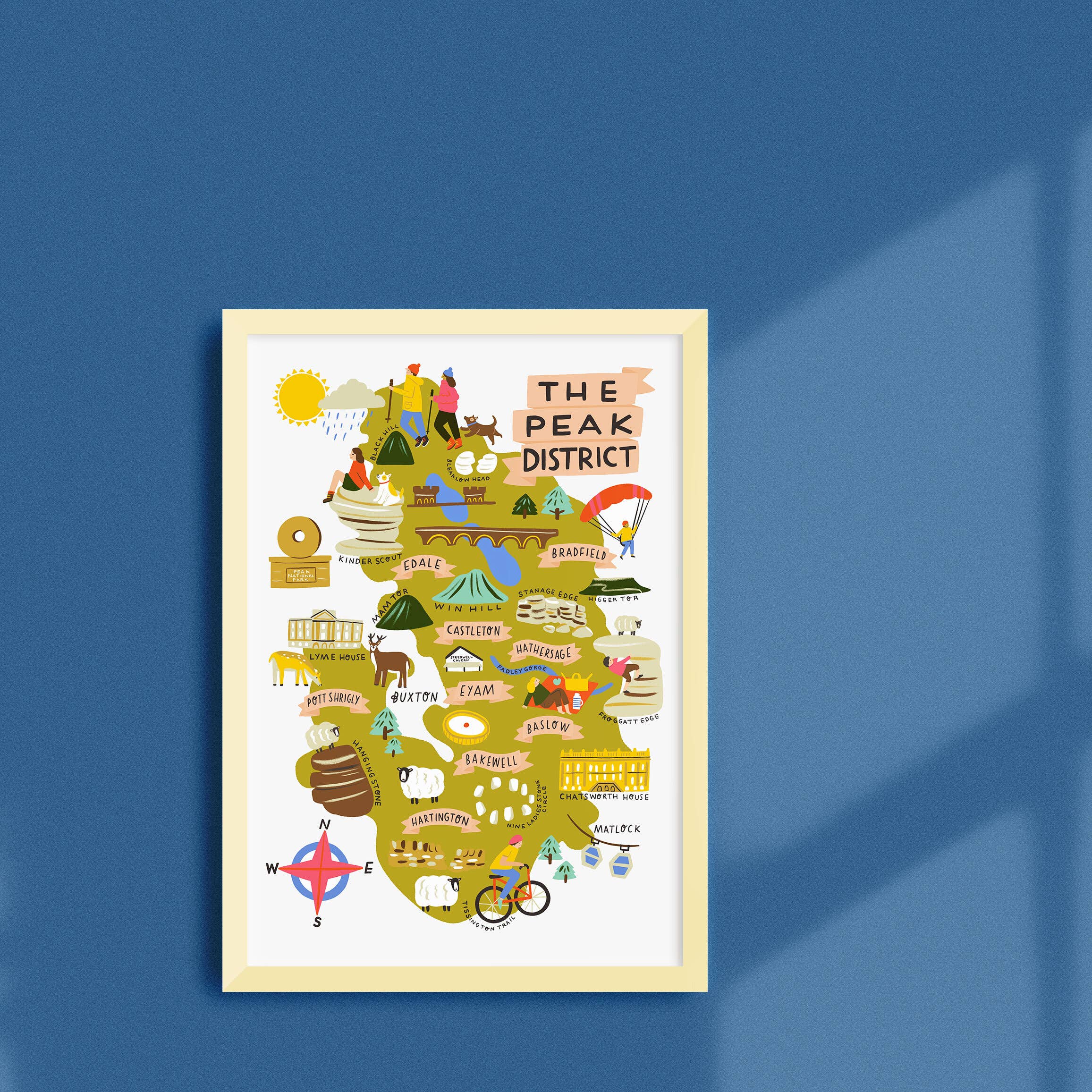 Lauren Radley – Engroshandel Kort – Kort - Peak District9