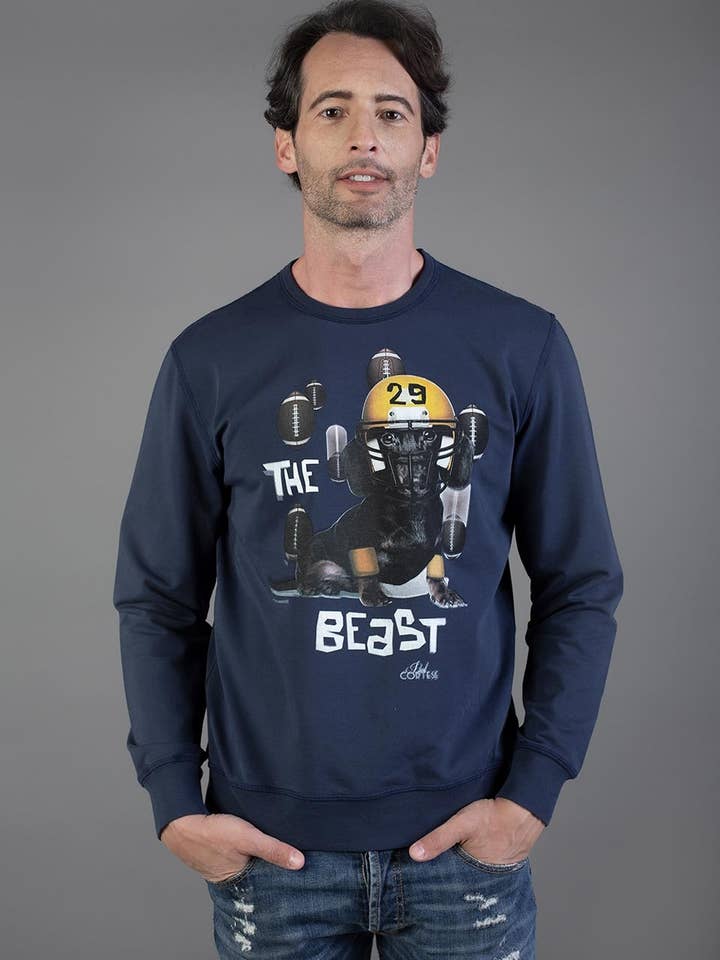 SWEATSHIRT HOMME THE BEAST pour la vente par Paul Cortese