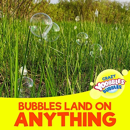Wishbone Products - Wholesale Bubble Wand - Kids - Crazy Yoobbles Bubbles in Bubbles Machine Blower w/ solution5