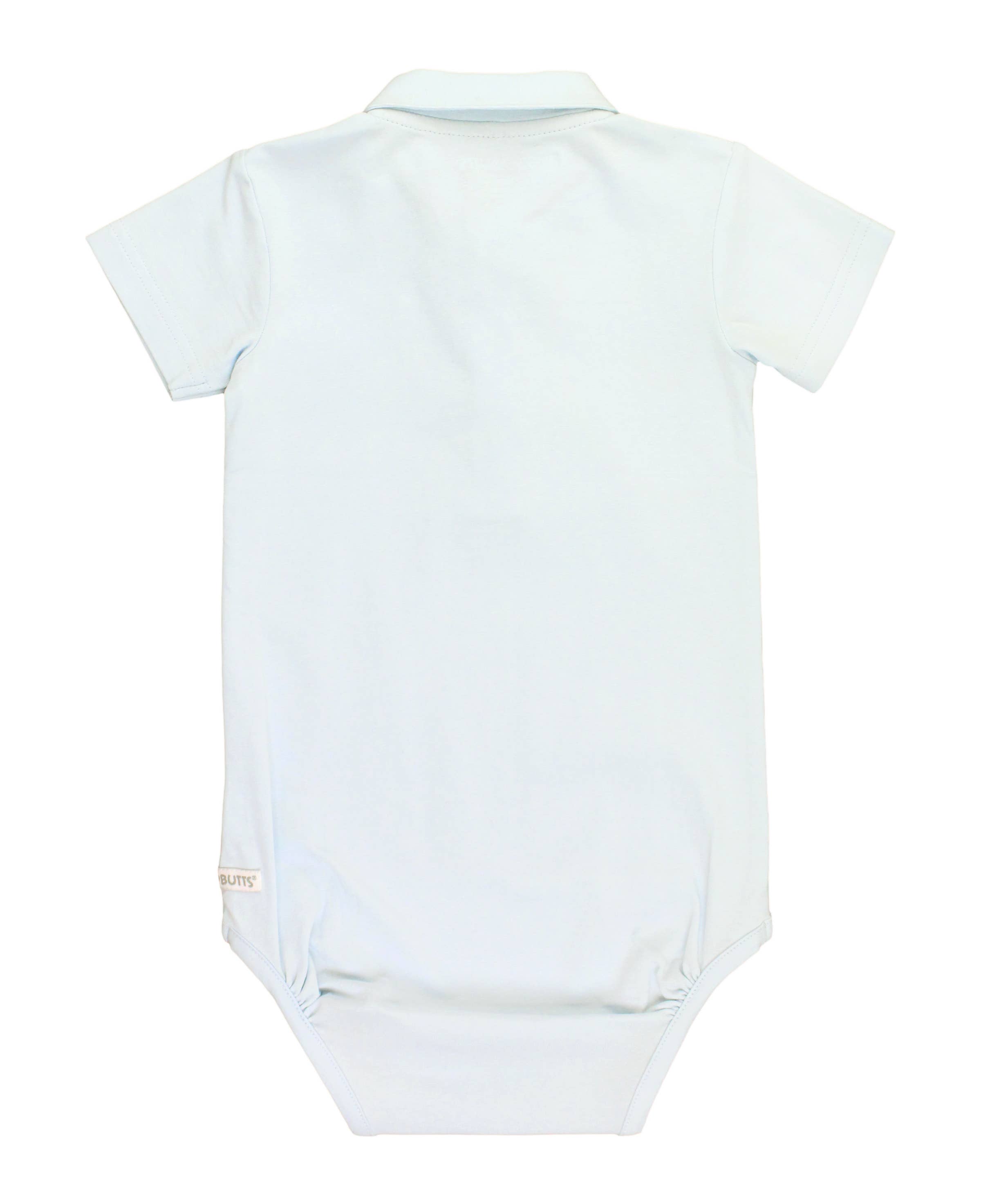 bleu Body à manches courtes bleu clair pour bébé garçon en vente sur Faire1